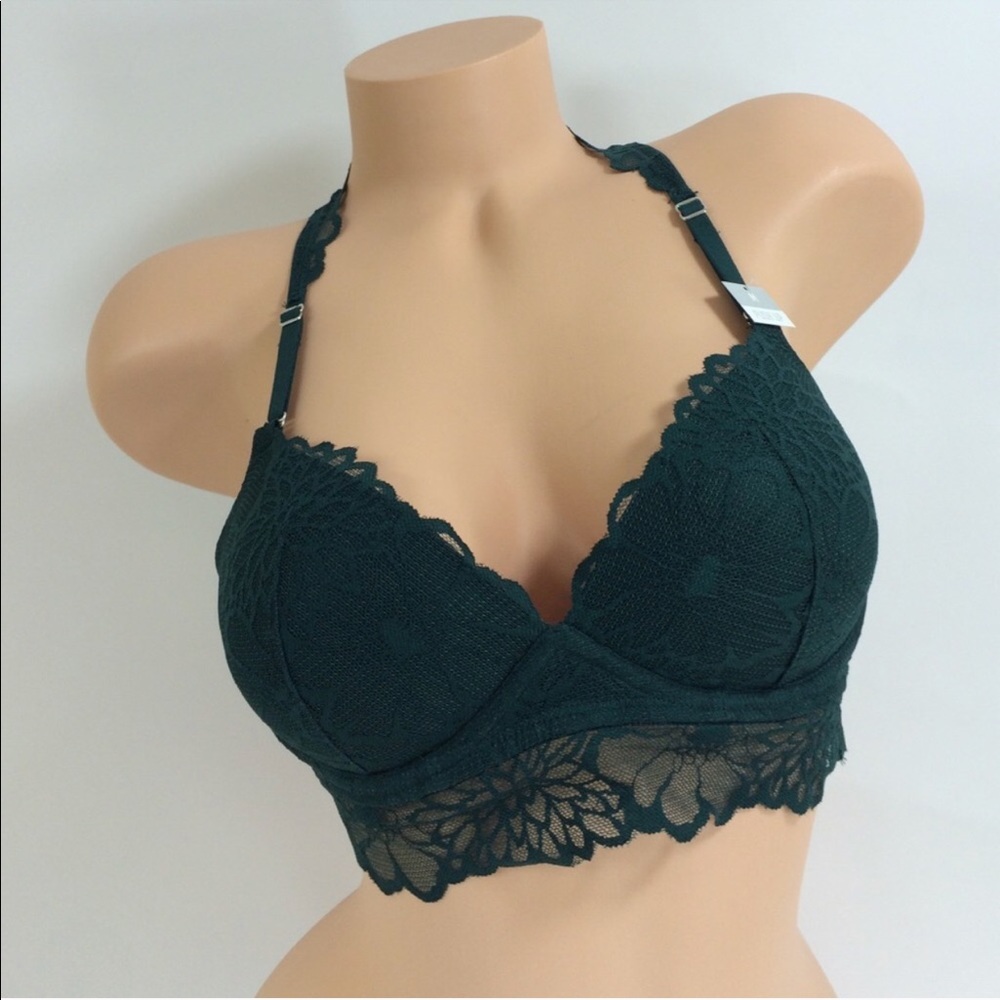 Victoria’s secret pink lace push up bralette